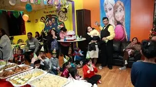 Kids Get Ready for the First Birthday Party at Giggles Indoor Playland Inc in Scarborough, Toronto