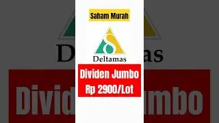 Saham Harga Murah tapi Dividen Jumbo yaitu DMAS #saham #dmas #sahambagus