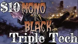Бюджетная колода Mtg $10 Tech: Mono-Black Triple Tech (без Тероса/M15)!