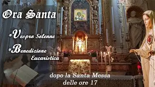 25 Gennaio 2026 - Vespro Solenne e Benedizione Eucaristica.