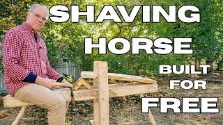 Building a Shaving Horse for $0 | Green Woodworking