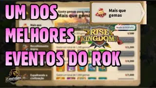 A IMPORTÂNCIA DO EVENTO MAIS QUE GEMAS | COMEÇANDO DO ZERO #11 - RISE OF KINGDOMS.