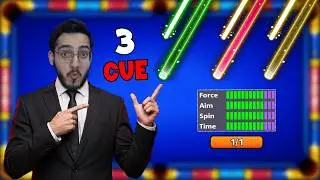 3 CUES LEVEL MAXED IN 8 BALL POOL 😱‼️