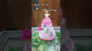 Barbie doll cake#ytshorts #trending #viral #cake #birthdaycake#shorts