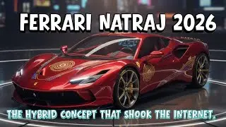Ferrari Natraj 2026: The Hybrid Concept that shook the internet.