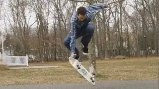Invented Trick? Fakie 1/2 Impossible 1/2 Fingerflip - Mentally Accelerated Trick #4