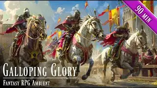 Galloping Glory &ndash; Fantasy RPG Ambient | Thrilling Horse Race, Chase Music & Excitement