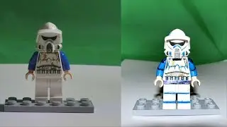 Lego Star Wars Custom Blue Arc Trooper