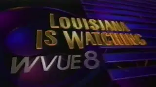 WVUE TV News 8 New Orleans Promo 1991 Newscast Opening