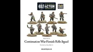 Bolt Action Finnish Rifle Squad Unboxing