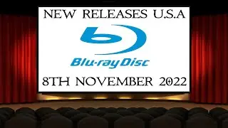 NEW Blu-ray Releases [8TH NOVEMBER 2022 | U.S.A | Links Included]