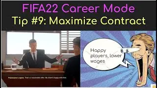 FIFA22 Career Mode Tip #9  Maximize Contract and Release Clause