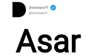 Asar Meaning in English