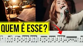 QUEM &Eacute; ESSE? - JULLIANY SOUZA | Partitura de Bateria (PDF + MIDI)