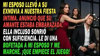 Mi Esposo Trajo A Su Ex Embarazada A Nuestra Fiesta Íntima🤰💔 Le Di Una Bofetada 👋Y Luego...