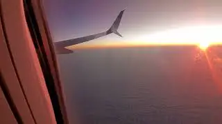 Atardecer Rumbo a Sudam&eacute;rica