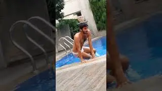 #UAEholiday Swimming video enjoying holiday season