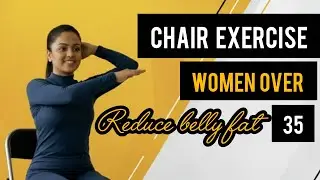 SEATED ABS WORKOUT FOR WOMEN OVER 35+ Lose Belly Fat and Get Abs
