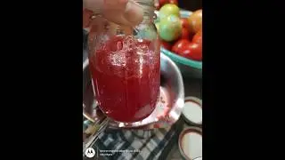End of season tomatoes ?? Make green tomato jello jelly!!