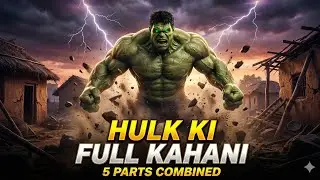 Hulk Ki Full Kahani 💥 | 5 Parts Combined | Hindi Cartoon