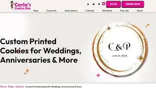 🍪 How to Order Custom Cookies | Carla&rsquo;s Cookie Box &ndash; Canada‑Wide Delivery