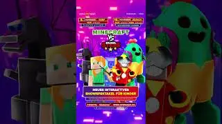 interaktive Showperformance in der Schweiz - Minecraft vs Brawl Stars