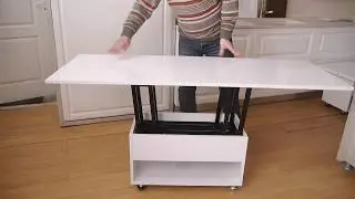 Masuta Extensibila Termopal Alb Lucios