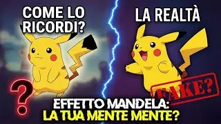 EFFETTO MANDELA: la tua MENTE ti sta giocando degli scherzi (e tu non lo sai)