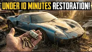 I Spent 10 Minutes on a Ford GT40 Makeover and Here's What Happened | car restoration