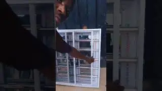 CASEMENT WINDOW WITH NET AND PROTECTOR