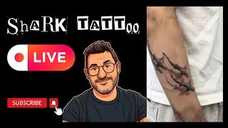 3d shark tattoo