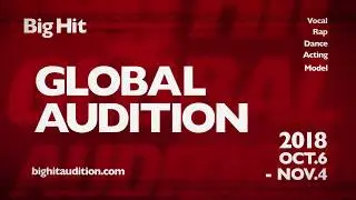 2018 BigHit Global Audition #2