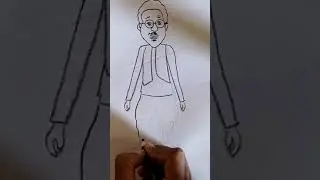 Easy Ghasitaram Drawing//Motu Patlu | YT shorts