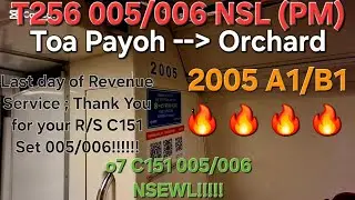 [SMRT] (Last day of R/S ; Strong motor/Last ride) C151 005/006 NSL from Toa Payoh to Orchard (》MSP).