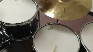 Yamaha stage custom, Remo coated. 2021.