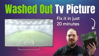 Does you TV have a washed out picture? TV Parts Today can help you get your TV fixed! Check us out!