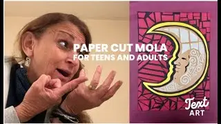 Paper Cut Molas: Student Examples (high School)