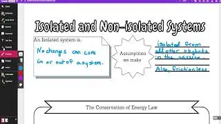 Mechanical Energy in Isolated and Non-isolated Systems