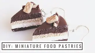 Polymer Clay Tutorial - How to Make Handmade Miniature Food Pastries from Polymer Clay