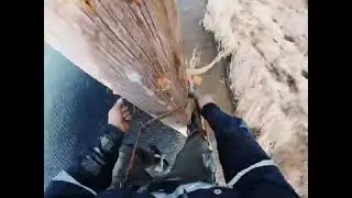 Lashing fiber optics