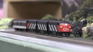 Kato CN Transcontinental Passenger Train