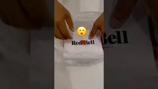 Trying the Red Bell Fried rice! #unboxing #asmr #food #foodie #eat #eating