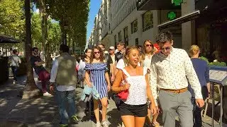 PARIS WALK | Champs-&Eacute;lys&eacute;es Avenue to Arc de Triomphe | France