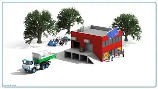 Werner Weber portable compactor for wet and dry waste