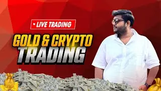 Live Gold & Crypto 100$ Challenge DAY- 11 || Trade With GD #GoldLive #XAUUSD #BTC #live#trading