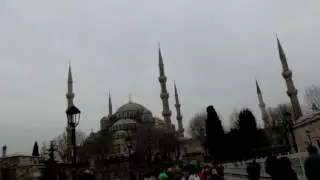 宣礼塔, Minarets宣禮塔,Blue Mosque 蘇丹艾哈邁德清真寺 Sultanahmet Camii 藍色清真寺, Turkey 土耳其旅遊