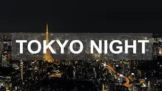 Tokyo Night JAZZ - Relaxing Background Saxophone Music - Night Romatic Jazz for Sleep