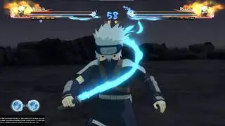 NARUTO Storm 4 : young Kakashi VS older Kakashi