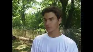Roger Federer at 16 years old (1998)