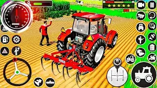 Real Tractor Driving Simulator - Modern Tractor Farming Simulator - Android GamePlay